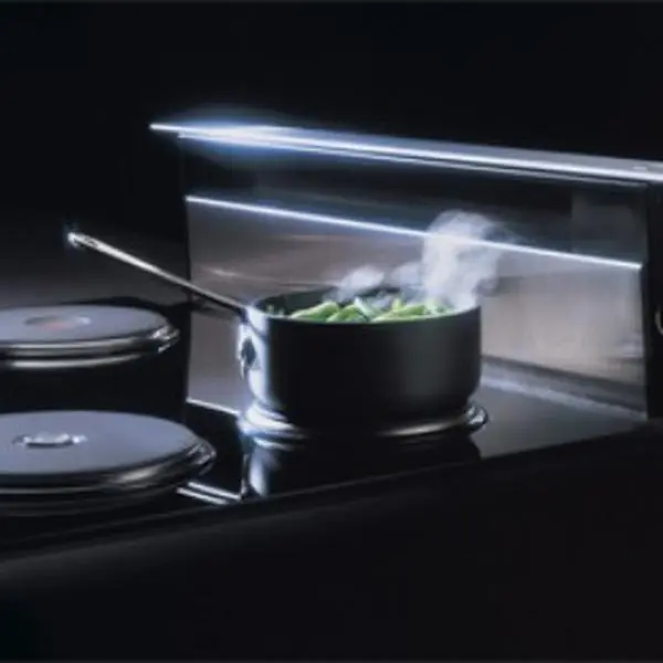212 MAIN Broan 273003 30-Inch Auto Raise Blower Downdraft Vent - Stainless Steel Interior, Flush Finish, Infinitely Adjustable Speed, Easy-Clean Front Access Panel, Space-Saving Downdraft Venting for Self-Contained Cook Tops