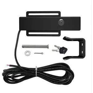 Universal Automatic Electric Gate Lock Gate Operator System Device Safe  Gate Lock Work for DC 12/24V Swing Gate Opener, Compatible with Mighty Mule, JUJIANG, Topens, CO-Z