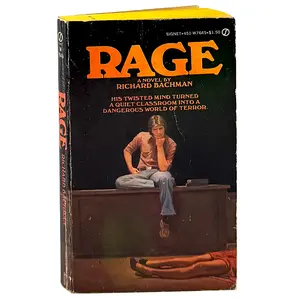 Rage, Richard Bachman (Stephen King). First Edition.