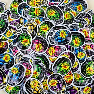 Funny Prank Bomb Toys, Creative Simulation Color Bombs, Loud Inflatable Self-Detonating Surprise Bags, 20-50-100pcs Pack