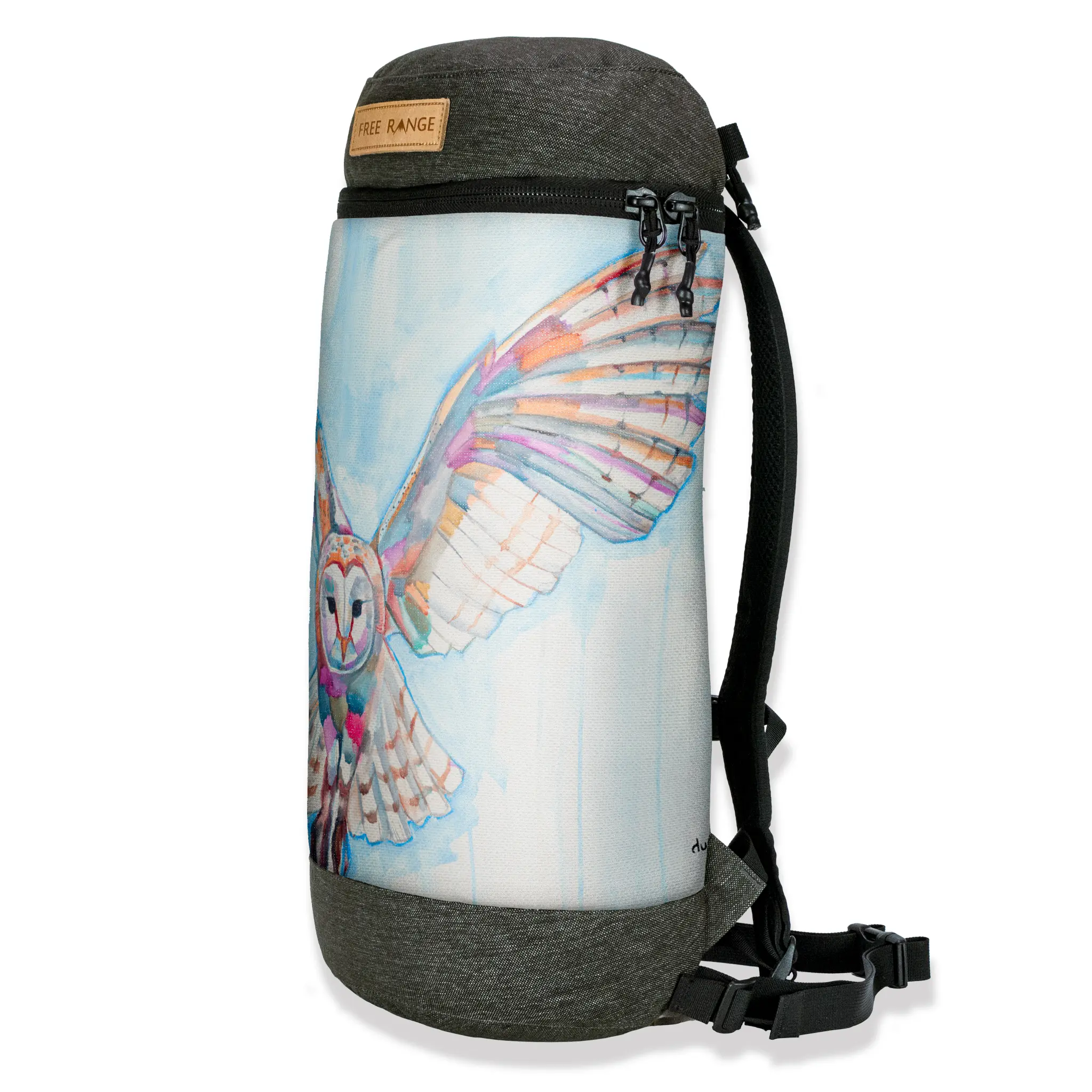Free Range Equipment Barn Owl Backpack Perfect for Hiking, Skiing, Outdoors, and Everday Use