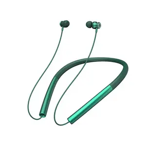 Neck-Mounted Bluetooth In-Ear Earbuds - Secure Magnetic Headset with Ultra-Long Battery Life for Running, Universal for Mobile Phone Audios