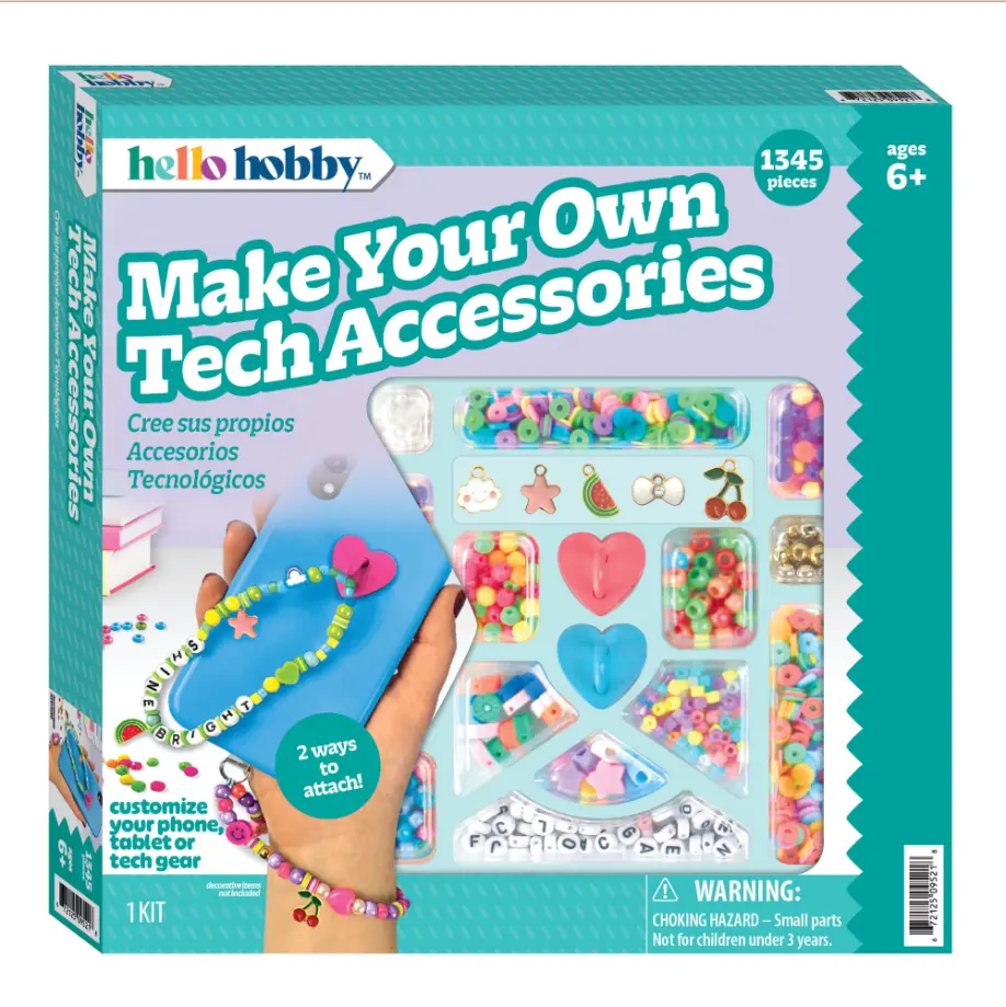 Beaded DIY Phone Charm Kit