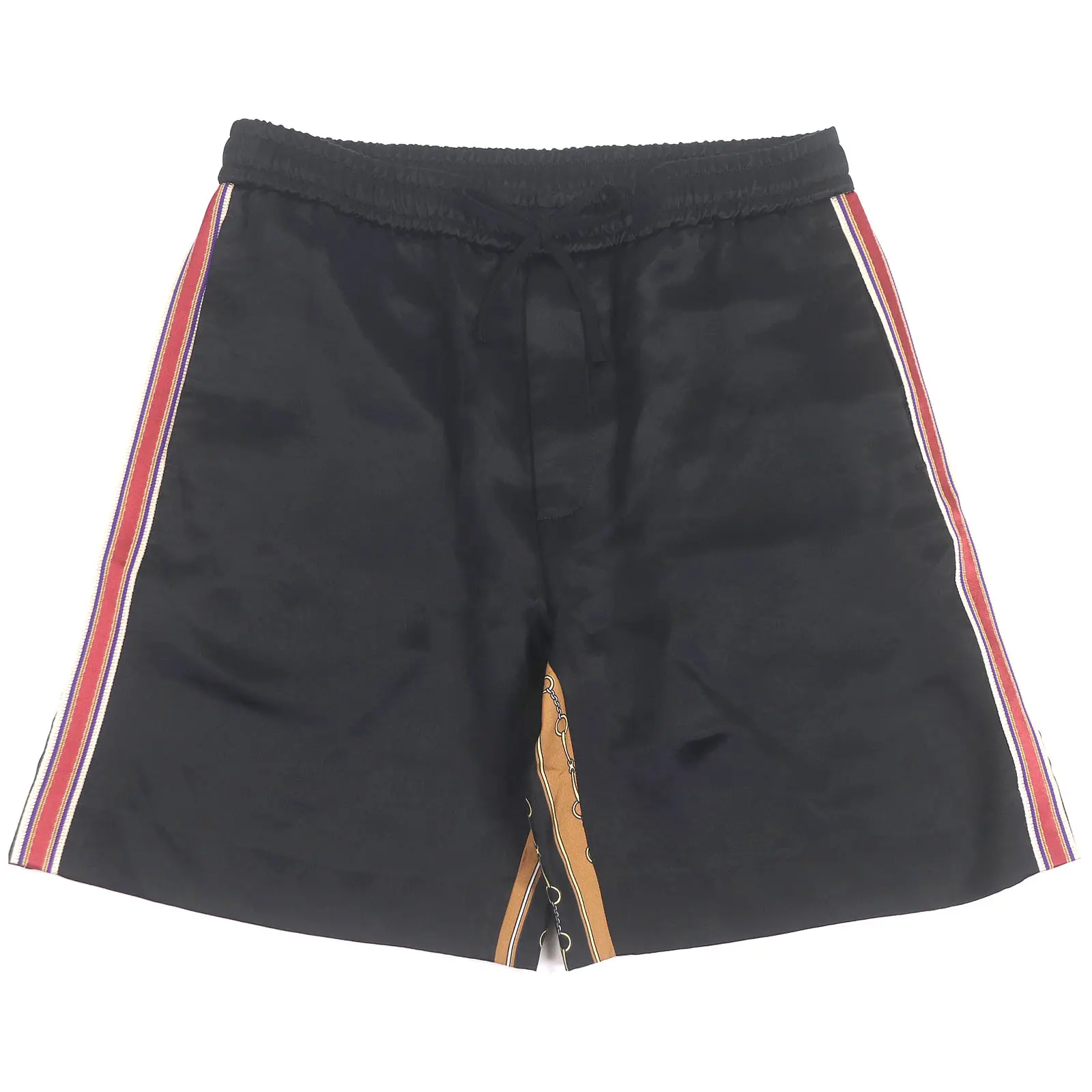 Pre-owned GUCCI Others Small Leather Goods Bi material Print Shorts Acetate Shorts