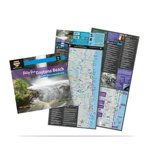 Daytona Beach - Day Trip Map: 5 Scenic Road Trips on One Map