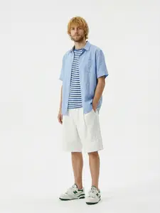 CAONAT Men’s Denim Shorts – Loose Fit Casual Jean Shorts, Lightweight Summer Streetwear Shorts for Daily Wear