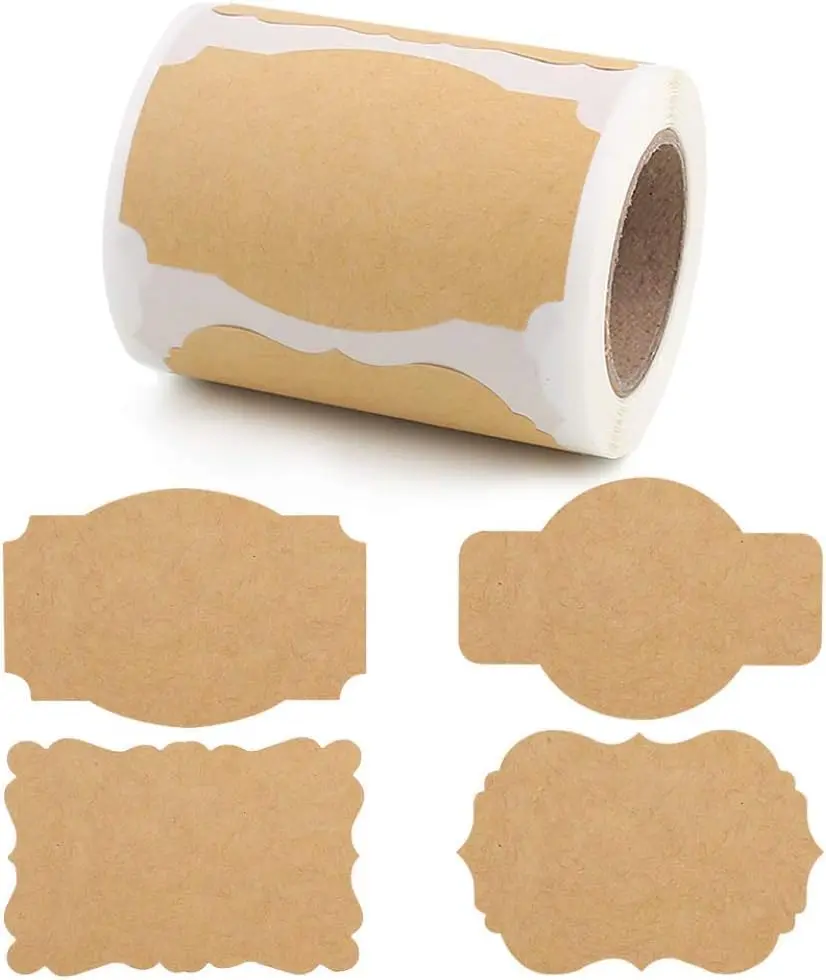200 count  Label Stickers, Writable  Tag Stickers, 3x2 Inch Canning Labels for Mason Jars, All-Purpose Self-Adhesive Handmad for Bottles, Canning Supplies, Presents