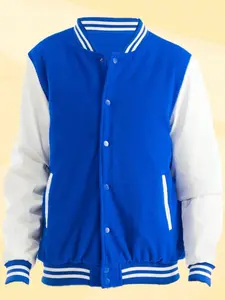 Mens Melton Faux Leather PU Sleeve Letterman Varsity Jacket Casual New Autumn Men Jacket