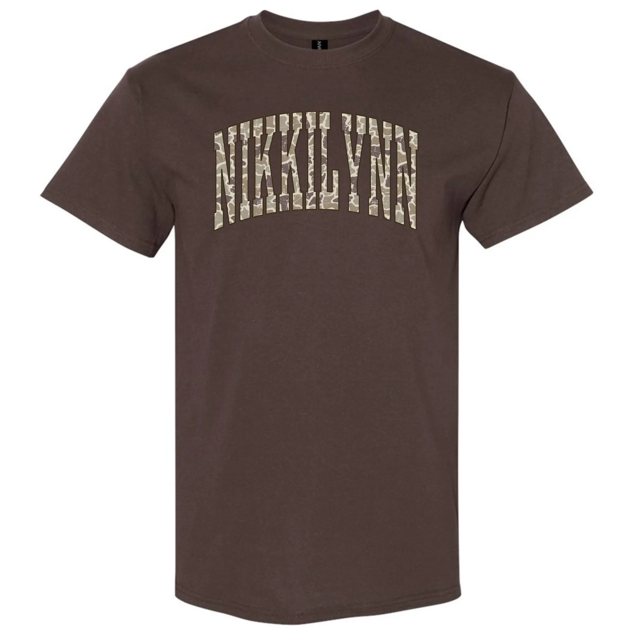 Camo Nikkilynn Gildan T-Shirt 'NLB'