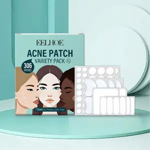 Acne Patch, 306pcs/box Hydrocolloid Acne Cover Patches, Daily Gentle Cleaning & Moisturizing Acne Patches, Skin Care Kit for All Skin Types, Blemish Relief Care, Acne Pimple Patch, Acne Stickers