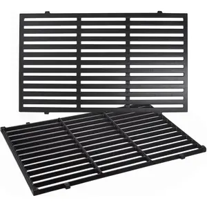 7524 19.5 Inch Grill Grates for Weber  300 Series,  E310, E320, E330, S310, S320, S330, EP310, EP320, EP330 Gas Grill, Cast Iron Cooking Grates Replacement  for Weber 7528