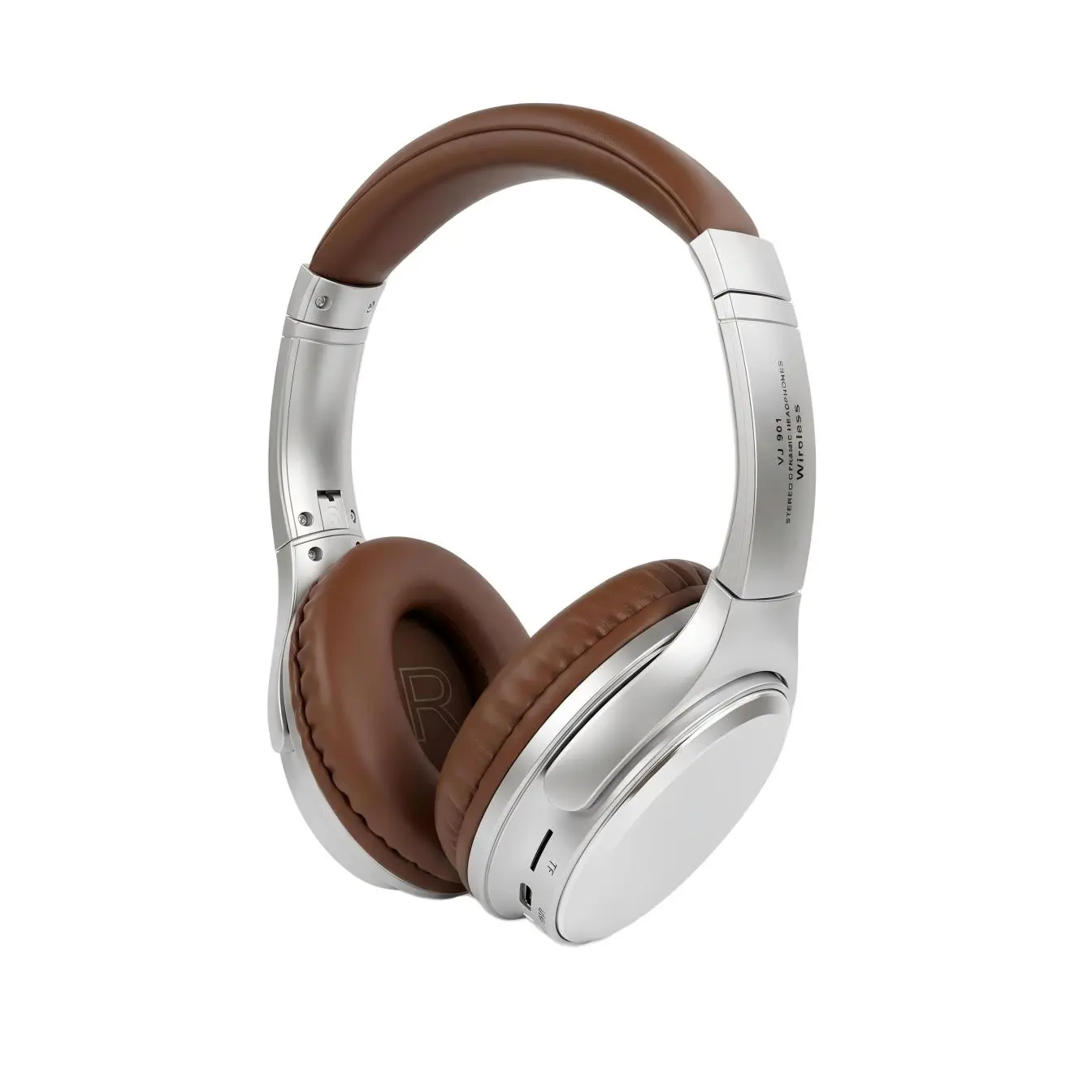 Stylish Wireless Over-Ear Headphones for Women, 40mm Stereo Sound, 16H Playtime, Lightweight Foldable Headset, Type-C Charging, Comfortable for Travel, Work & Daily Music