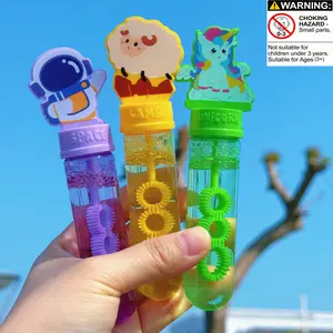 3pcs Mini Bubble Wand Set, Cute Animal Design Colorful Plastic Wands, Perfect for Summer Outdoor Parties, Birthdays, Weddings, Classroom Fun, Carnival