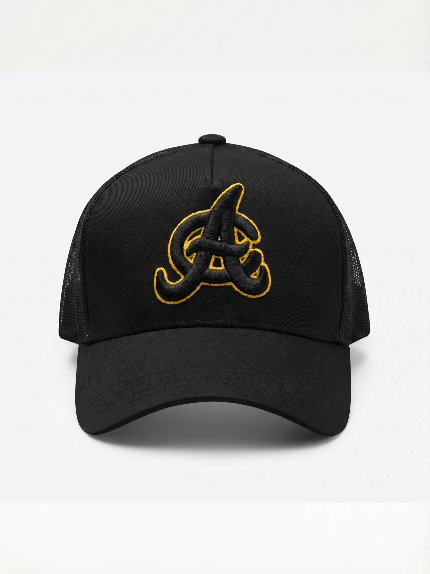 Black AGUILAS CIBAEÑAS Classic 5 Panel Mesh Back