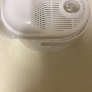 1pc Automatic Hands-Free Rice Washing Tool Convenience Strainer with Filtering Lid Ideal for Rice Beans Fruits Vegetables Grains Kitchen Accessories Lazy Rice Cleaning Device Easy to Use Kitchen Gadget