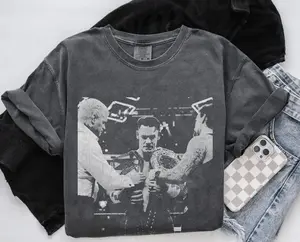 Comfort Colors® Vintage John Cena Cody Rhodes CM Punk Last Match 90s Shirt , Christmas 2025 Gift