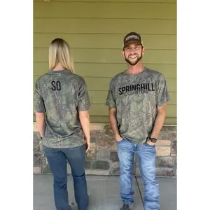 Springhill Outfitters Washed Camo Logo Tee
