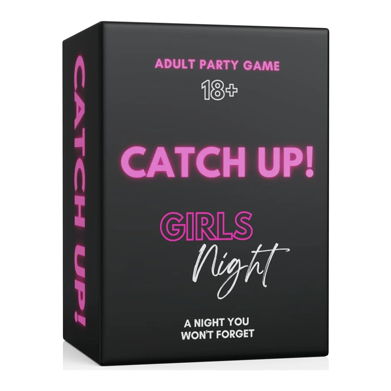 Catch Up ! Girls Night Card Game: 200+ Spicy, Hilarious & Heartfelt Questions for BFF Bonding, Bachelorette Parties, Date Nights & Family Gatherings – Perfect Gift for Her with Fast Shipping Family Fun Game