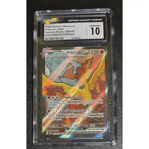 Team Rocket's Moltres EX, Destined Rivals Stamped, 208/182, Ultra Premium Collection
