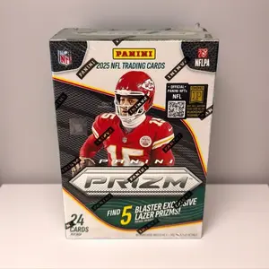 2025 Panini Prizm Football Blaster Box Lazer Prizm Box