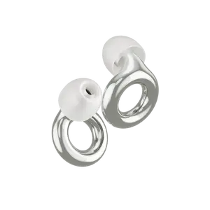 Loop, Experience 2 Earplugs, Live Music & Events, Stylish 17 dB Noise Filtering with Certified Hearing Protection, 1 Pair + Case