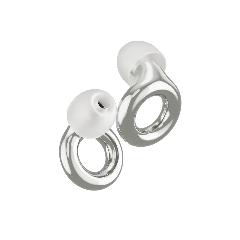 Loop, Experience 2 Earplugs, Live Music & Events, Stylish 17 dB Noise Filtering with Certified Hearing Protection, 1 Pair + Case