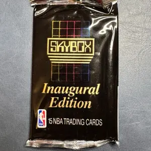 Skybox 1990 Series 1 Basketball Cards 1990-91 Season Featuring Michael Jordan and Larry Bird