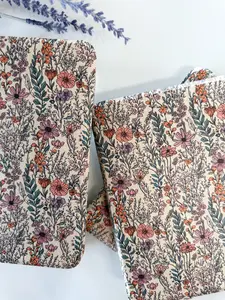 Wildflower Whimsy Durable Kindle Case with Handstrap Clear Back Protective Casing Fits Multiple Kindle Models Ereader Accessories for Home & Travel Cover Protection Lightweight Durable Protection