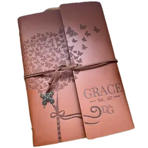 Vintage Leather Refillable Journal/Planner