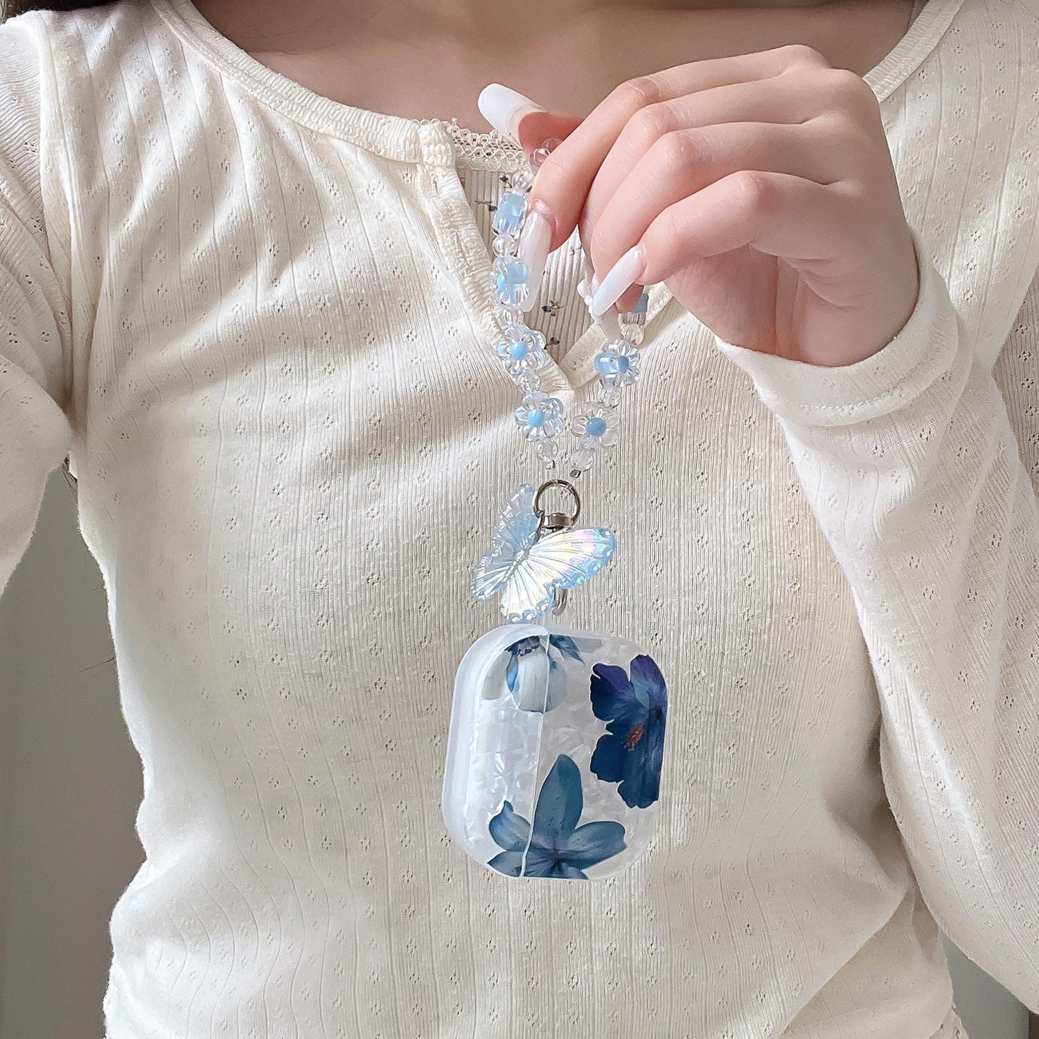 Compatible with Airpod Pro 3/2 Airpods 1/2/3/4 Case Cute White Marble TPU Protective Cover with Keychain Compatible with AirPods Pro Case for Girls Women