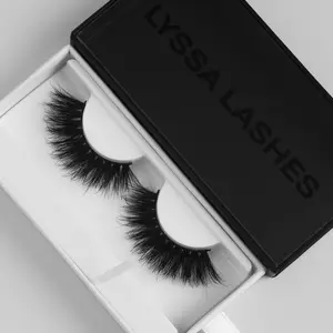 Lyssa Lashes Mink Strip Lashes in Nina Style - 1 Pair - Makeup, Eyelashes, Strip Lash girl makeup