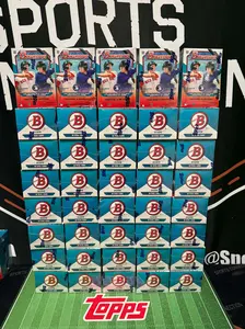 BREAK #1 2026 Bowman Baseball Blaster Box 40-Box Full Case Break #1 Pick Your Team