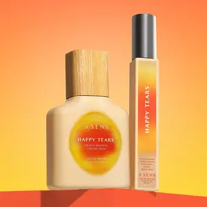 5 SENS Happy Tears Set | Orange Blossom Eau de Parfum 30mL + Cream Mask | Joy Fragrance Gift Bundle | Clean Vegan Skincare
