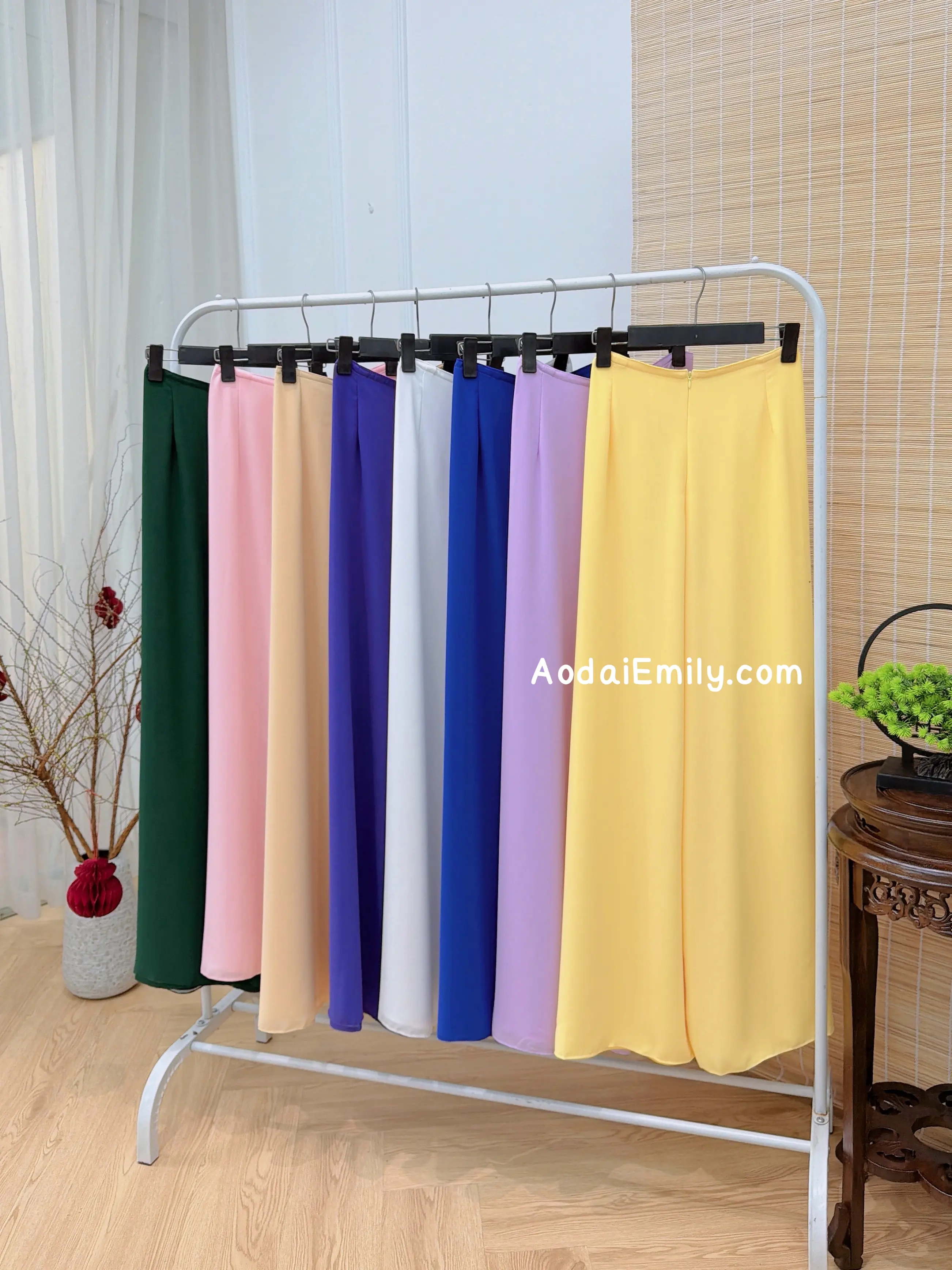 Double layers chiffon Pants for Ao Dai