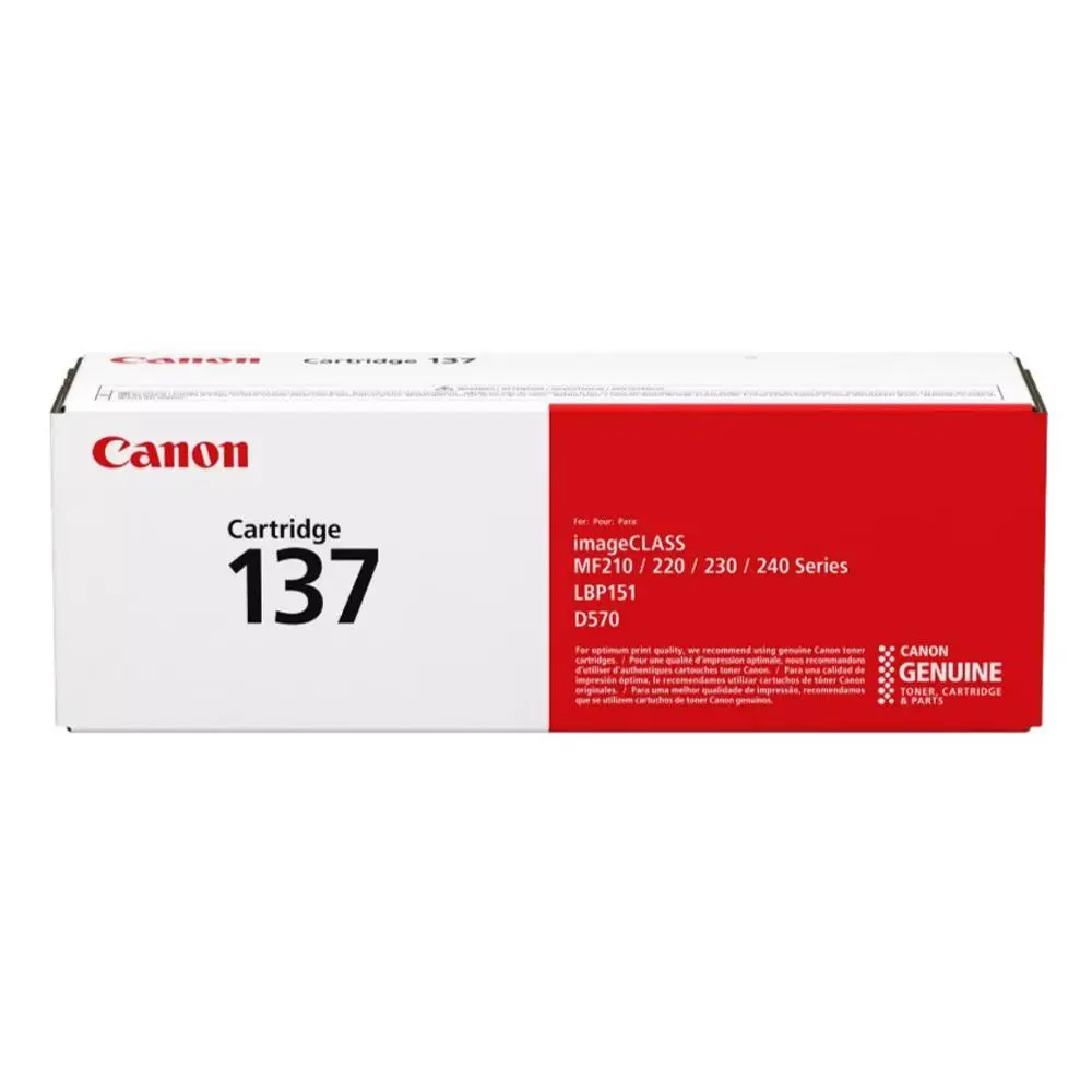 Canon Cartridge 137 Black Toner Cartridge