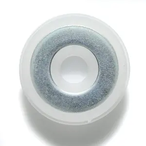 SP1-W: Kumihimo Bobbin With 24 Gram Weight 10x45mm 8PPK