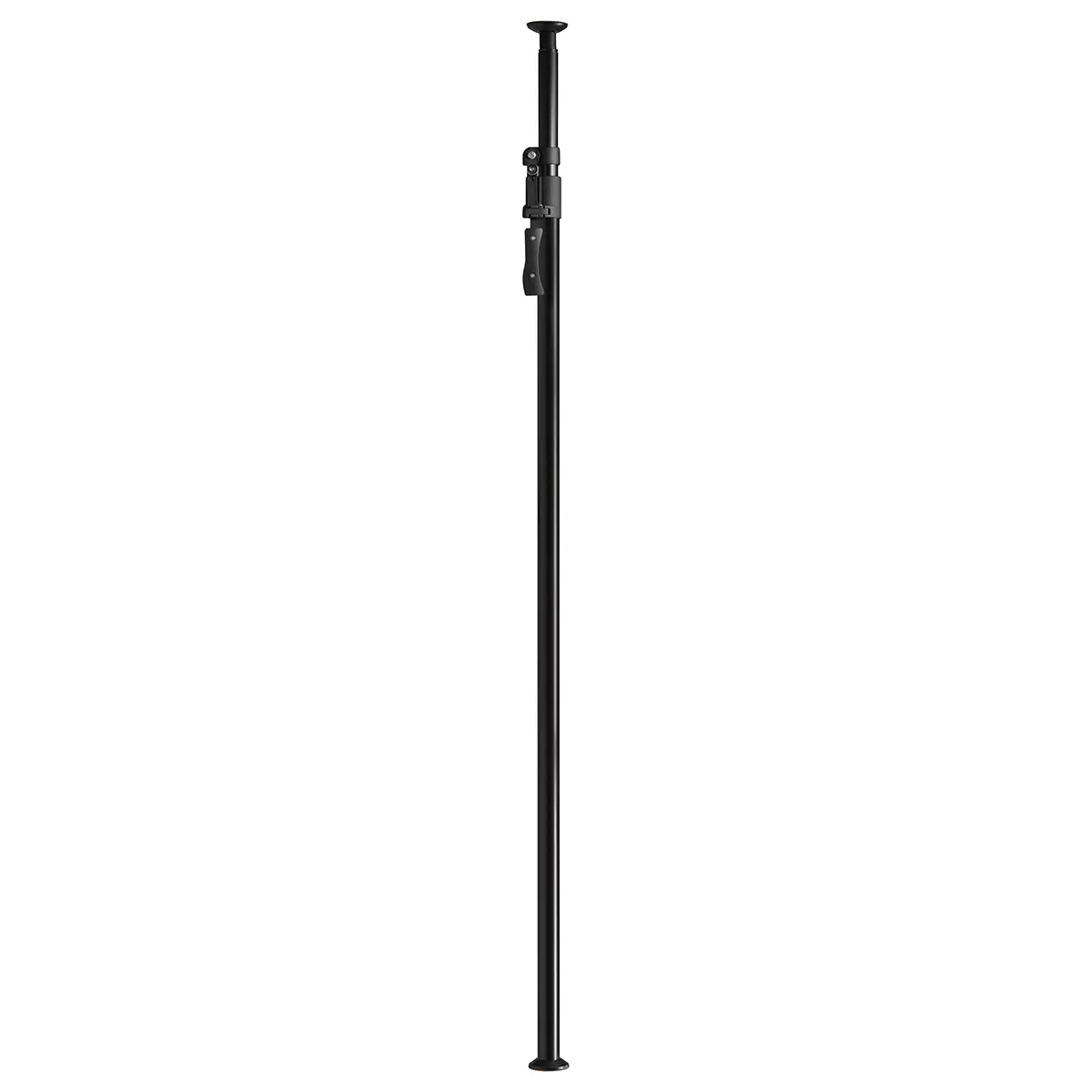 Kupo D100211 Durable Aluminium Extendable Camera Support Pole with 5/8" Stud & Spring Lock, 84.3-145 in, Black, for Camera Accessories