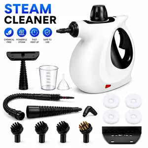 [Spring Home Refresh] 2026 Pressurized Handheld Multi-Surface Natural Steam Cleaner with 15 pcs Accessories Powerful, Chemical-Free, Steamer for Home And Car, Cleaning Washing Machine, Air Conditioner, Kitchen, Summerclean Appliances Tool Household