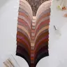 Women's Solid Color & Leopard Print Seamless Thong, Soft Comfy Breathable Thong for Daily Wear, Women's Underwear for All Seasons, Fashion Comfy Underwear, Breathable Fit Panties, Breathable Stretch Panties