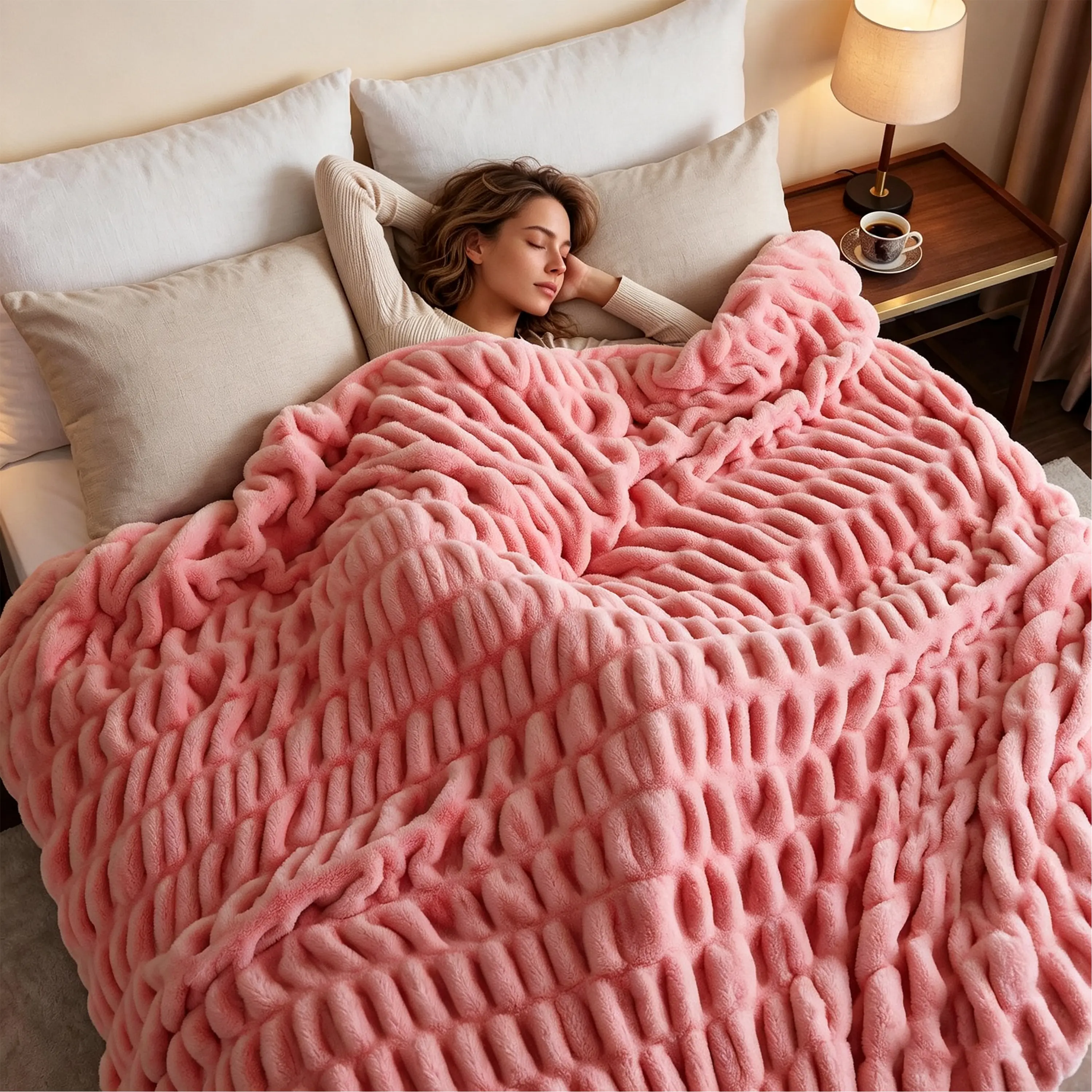 【Super Category】ROSEKIND | The Dreamer Blanket | Anxiety Relief,Dupe,Oversized, Cozy, Soft Warm Throw