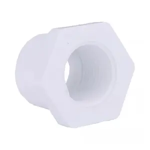 Charlotte Pipe Schedule 40 PVC Reducing Bushing – 3/4 in. Spigot X 1/2 in. FPT (1 pk)