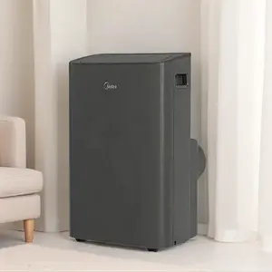 Midea 8000 BTU (12K ASHRAE) Smart Portable Air Conditioner | 3-in-1 Cooler, Dehumidifier & Fan, Cools up to 350 Sq Ft. Works with Alexa, Google & Siri, Matter Certified. Complete with Window Kit, Like New Condition for Home & Small Spaces