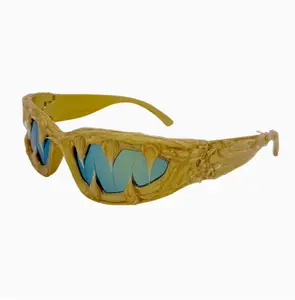 Men's Unisex Trendy Sunglasses - Edgy Avant-Garde Style, Dark American-Inspired Handcrafted Venom-Themed Fashion Eyewear