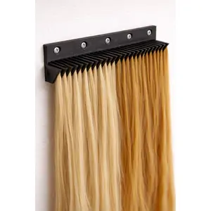 Wall Mounted Hair Extension Holder For Combing, Sorting, Cutting And Coloring |2 Units|