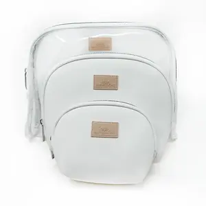 Havana Arch 3-PC Makeup Bag Set - Stylish and Functional Design for Everyday Use