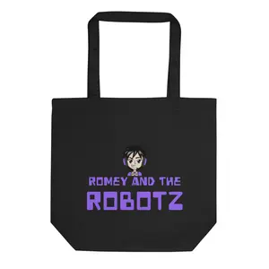Romey And The Robotz_ Eco Tote Bag