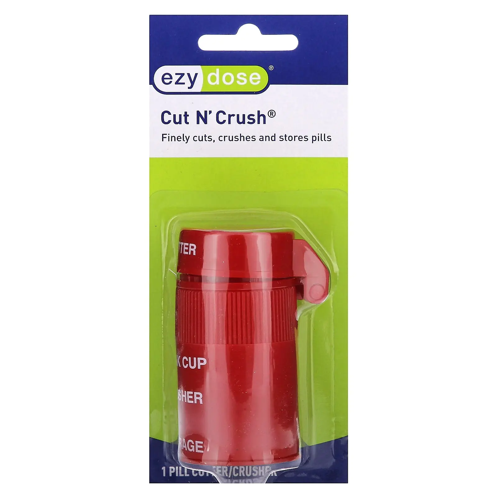 Ezy Dose Cut N' Crush, 1 Pill Cutter/Crusher Ezy Dose Cut N' Crush, 1 Pill Cutter/Crusher