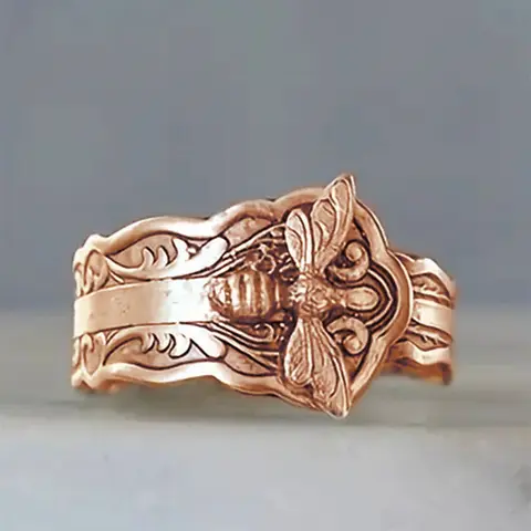 1 PC Retro Style Elegant Ring For Women For Wedding Party Anniversary Jewelry Valentine's Day Gift Vintage Rings Jewelry Elegant Fashion Rings