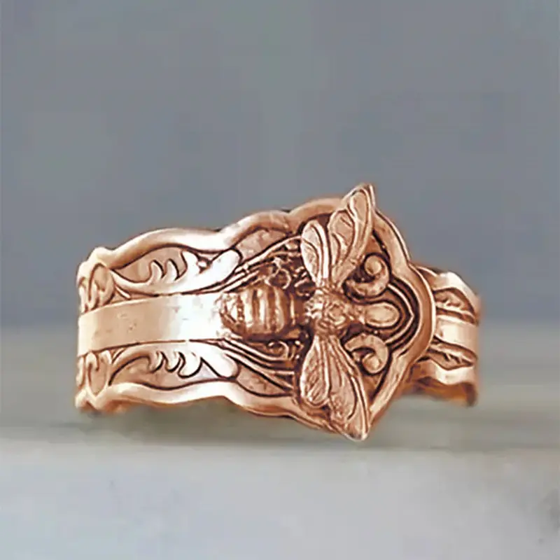 1 PC Retro Style Elegant Ring For Women For Wedding Party Anniversary Jewelry Valentine's Day Gift Vintage Rings Jewelry Elegant Fashion Rings