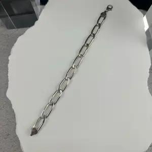 925 Elongated Curb Bracelet